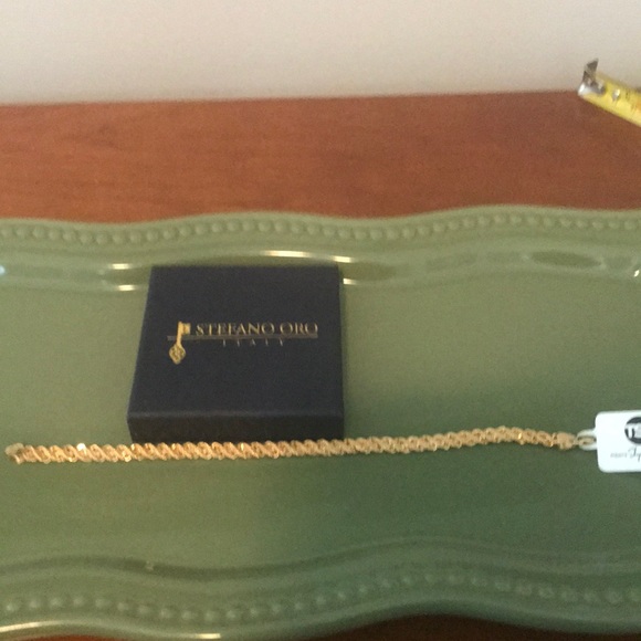 NWT 14K gold bracelet - Picture 6 of 6